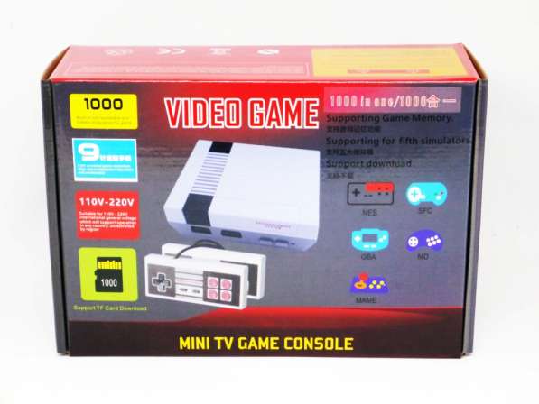 Mini TV Game Console 1000 игр NES SFC GBA MD MAME в фото 4
