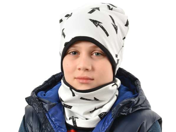 Детские трикотажные шапочки и банданы для весны 2020 в Иванове фото 10