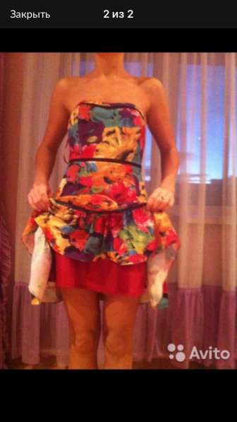 Сарафан Anna Sui М 46 44 клёш разноцветный платье вискоза 89 в Москве