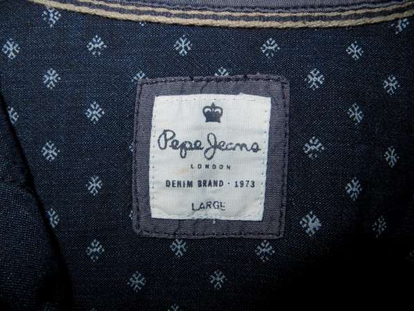 Рубашка джинсовая Pepe jeans. Англия. Оригинал. 44-46 (М) в Омске