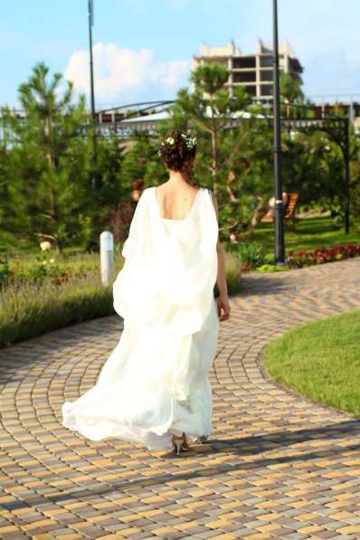 Греческое свадебное шлейф вышивка в Севастополе фото 4