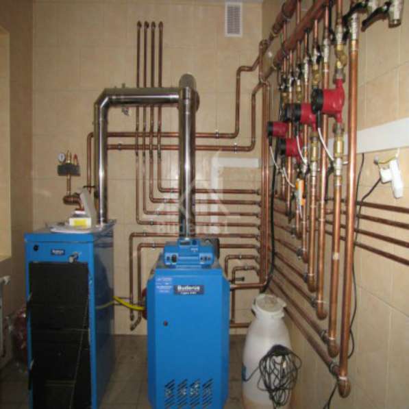 Монтаж отопления, водоснабжения загородного дома