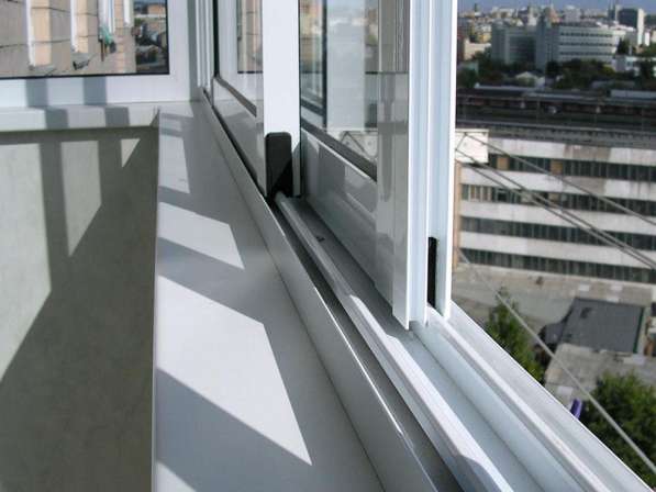 Окна из алюминия для балкона в хрущевке