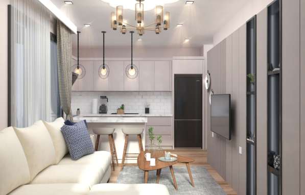 2-к. квартира 69м&sup2; Турция, Мерсин, Мезитли в фото 5