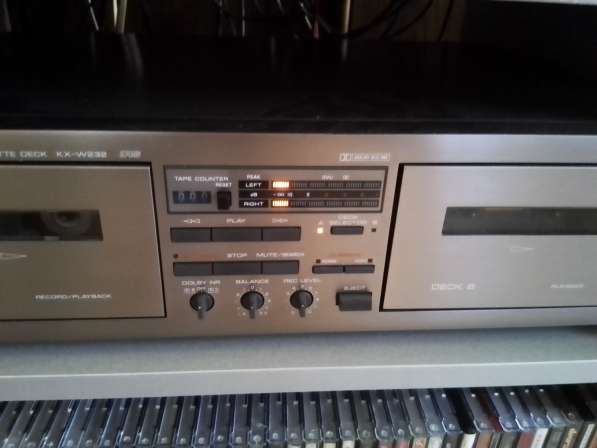 Кассетная дека Yamaha kx w232 в фото 4