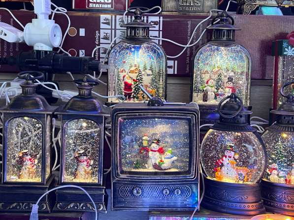 Новогодние игрушки, фонари в Ульяновске фото 5