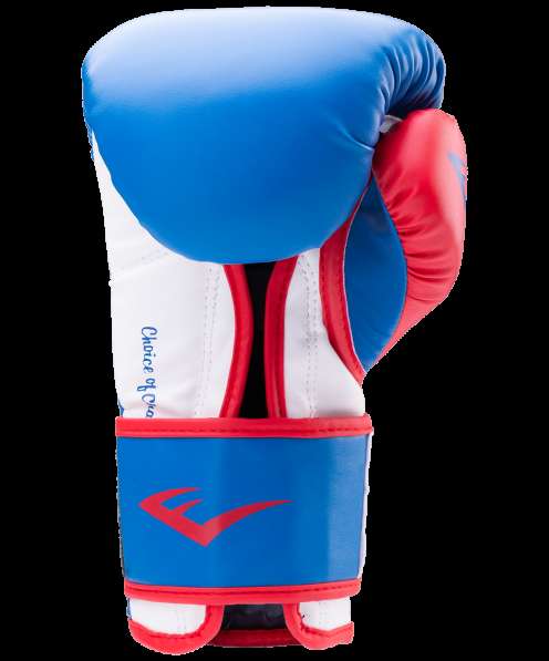 Перчатки боксерские Powerlock P00000727-12, 12oz, синий/красный в Сочи фото 4