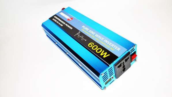 Powerone 600W Преобразователь с чистой синусоидой AC/DC 12v в фото 3
