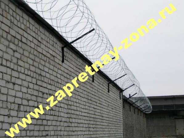 Колючая проволока Егоза. Монтаж, продажа в Москве фото 9