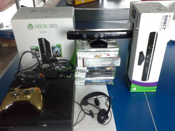 Игровая приставка x-box 360 kinekt