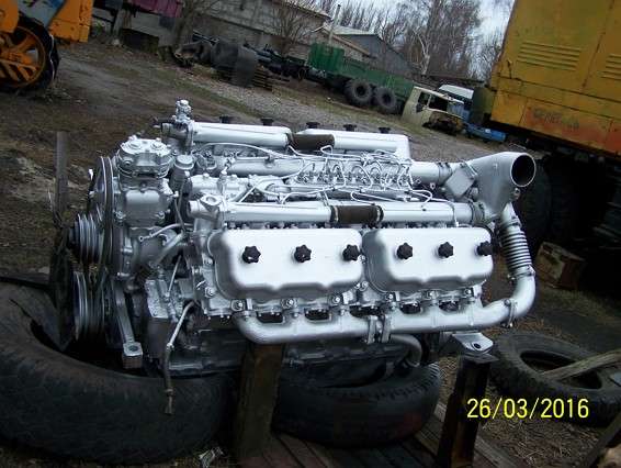 Двигатель ЯМЗ-240 в фото 3
