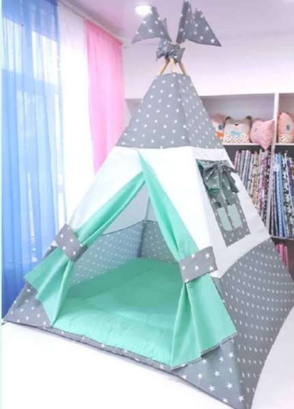 Вигвамы-детские палатки шью на заказ! в фото 4
