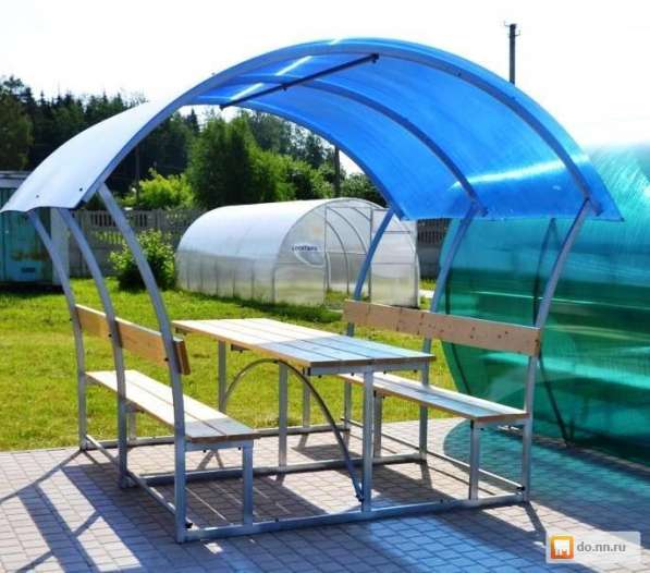 Новые беседки в Кулебаках фото 3