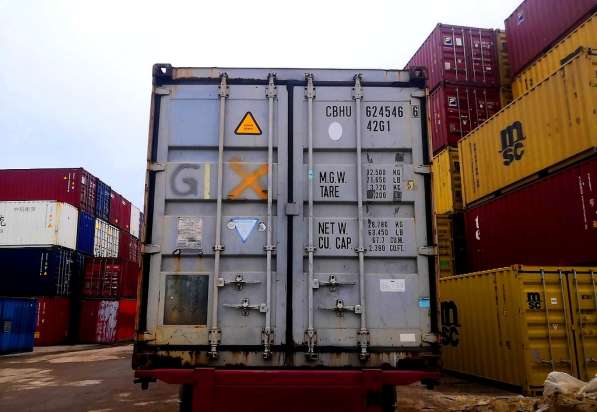 Металлический контейнер 20 футов б/у в Москве в Москве фото 8
