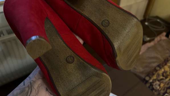 Туфли красные 37 в фото 5