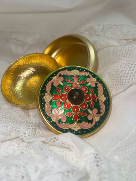 Шкатулка пудреница СССР