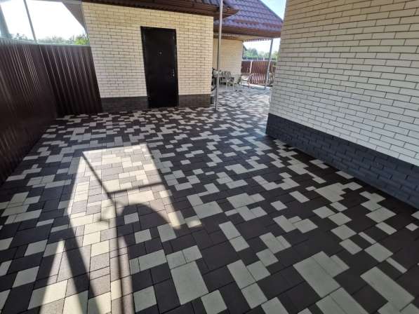 Укладка тротуарной плитки в Краснодаре фото 3