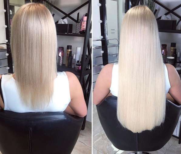 Наращивание волос в Москве