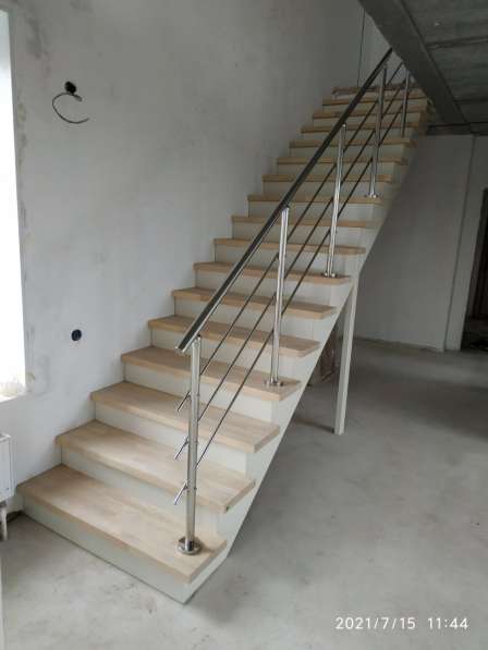 Лестница металлическая на второй этаж в Тюмени фото 9