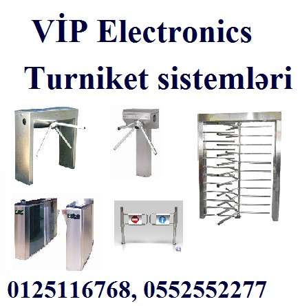 Turniket sistemlərinin quraşdırılması