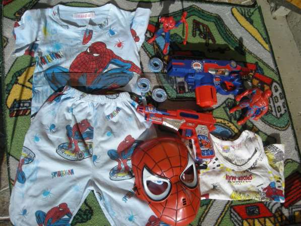 2 человека паука и 2 пистолета + маска SpiderMan в Ростове-на-Дону фото 7