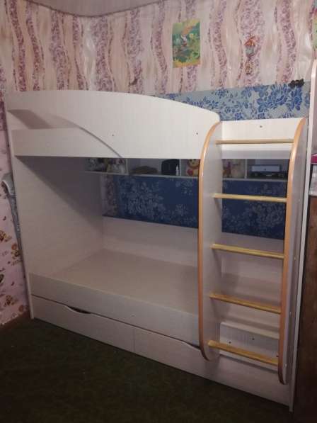 Продам детскую двухъярусную кровать с ящиками в Муроме фото 3