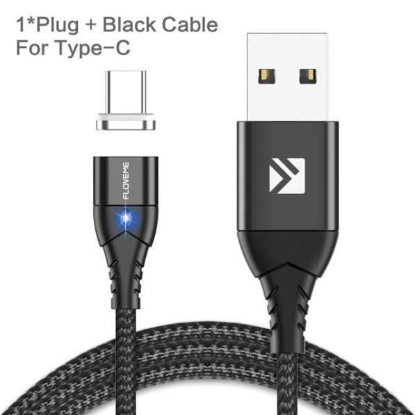 Магнитный кабель USB в 
