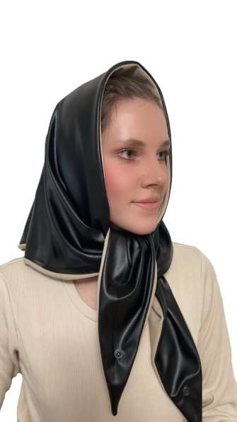 Кожаная косынка в Москве фото 18