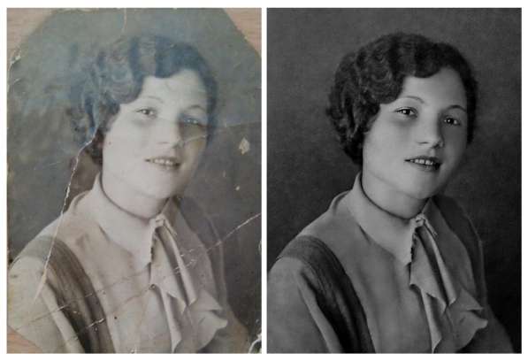 Реставрация фотографий, ретушь и колоризация в Москве фото 32