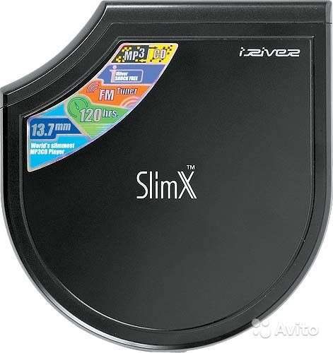 River SlimX MP3 Player, FM Tuner