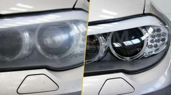 Полировка фар и автомобилей