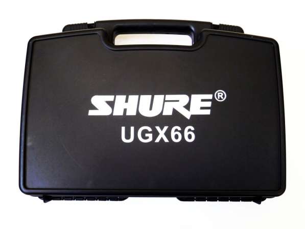 Радиосистема Shure UGX66 база 2 радиомикрофона в фото 4