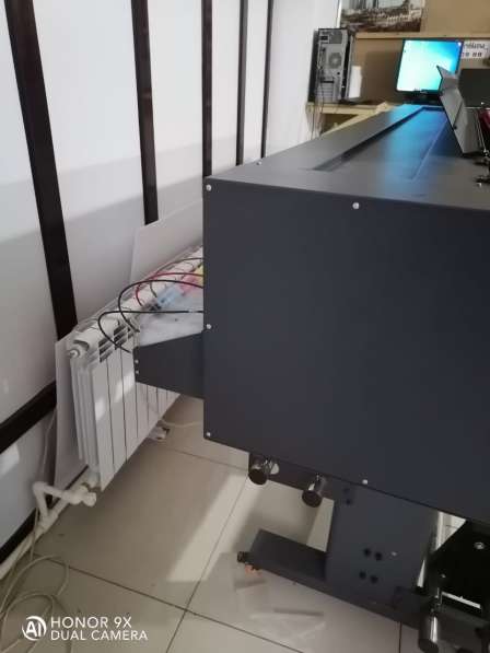 Широкоформатный принтер 2,2м сублимация, экосольвент в Москве фото 6