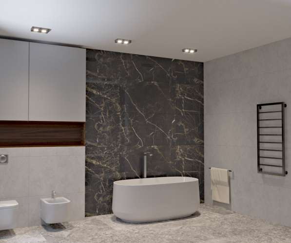 Дизайн ванной комнаты в фото 3