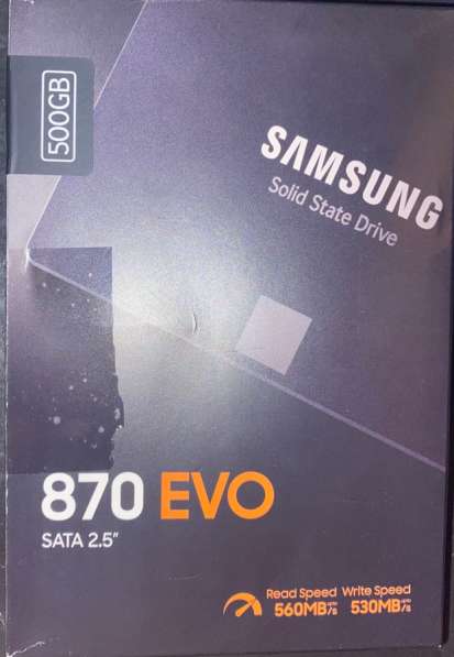 Жесткий диск Samsung SSD 870 EVO 500GB