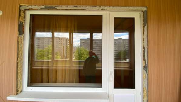 Окно с дверным блоком в Нижнем Новгороде фото 3