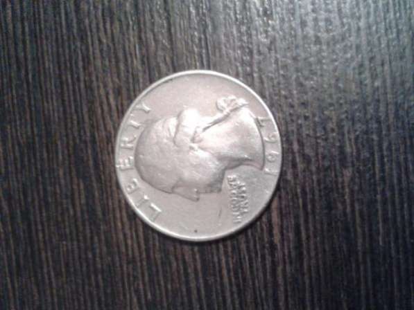 Монета перевёртыш USA liberty quarter dollar 1967, Тольятти. Торг уместен в Тольятти