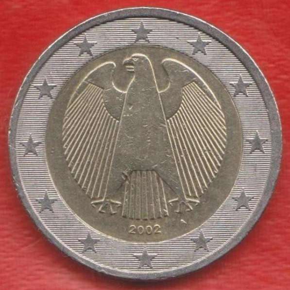 ЕВРО Германия 2 евро 2002 г. А Берлин