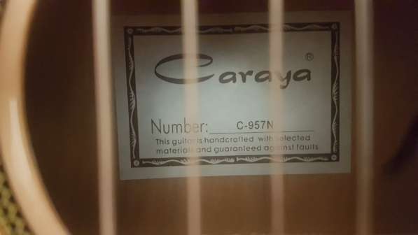 Классическая гитара Caraya C957 новая в Красноярске фото 3