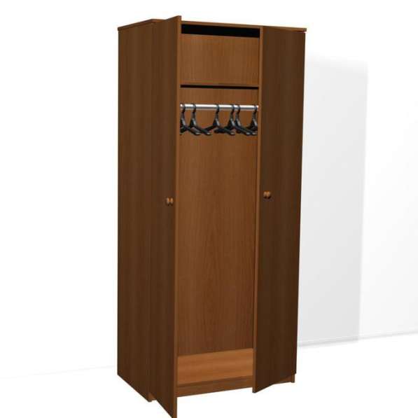 Шкаф для одежды ДСП трехдверный с антресолью комбинированны в Екатеринбурге фото 3