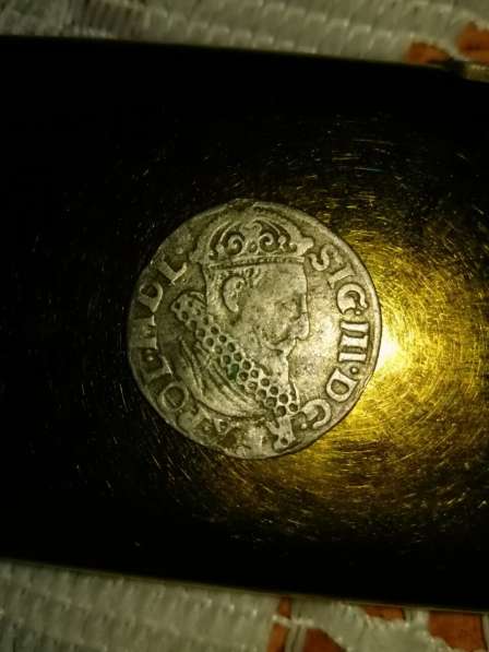 Монета 3 гроша 1621г