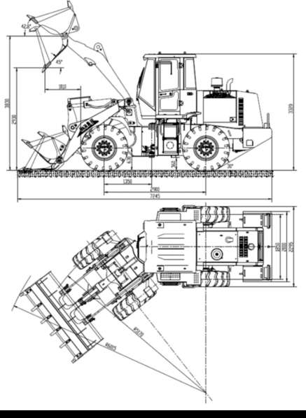 Фронтальный погрузчик XCMG LW300КN в Омске фото 3