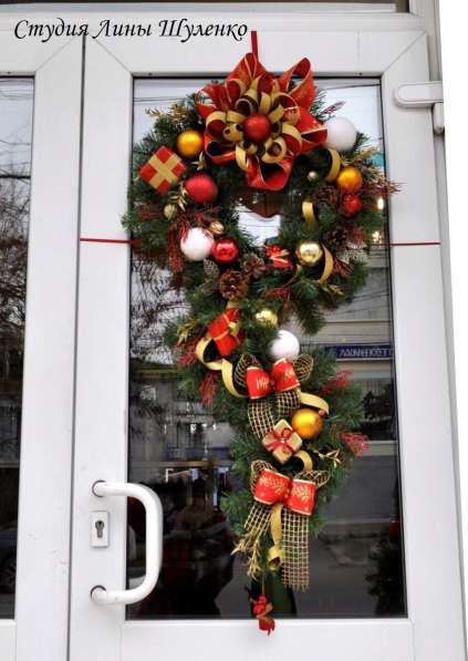 Новогодние дизайнерские елки и украшения в Крыму в Симферополе фото 4