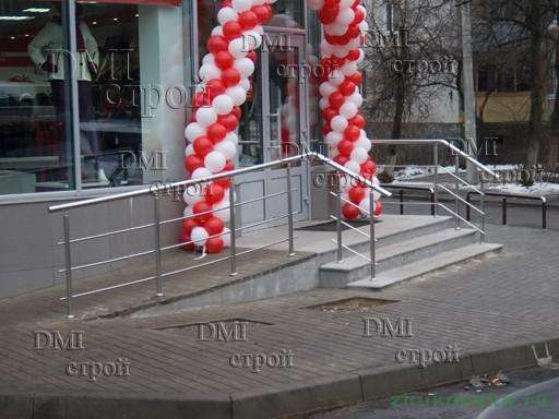 Лестницы перила поручни оградки велопарковки отбойники в Жуковском фото 4