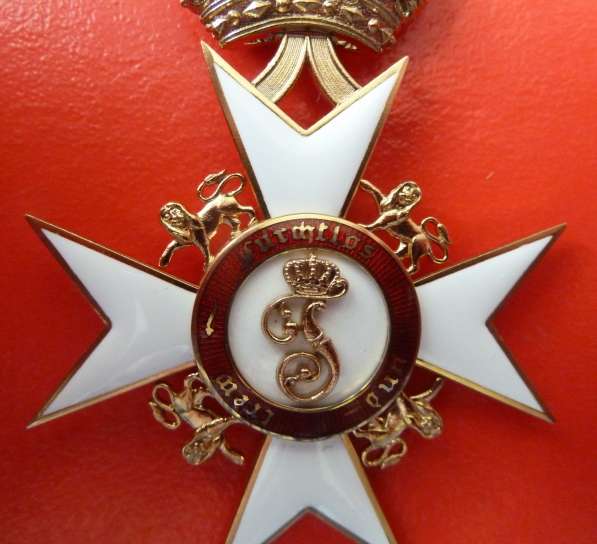 Германия Вюртемберг Орден Короны Командорский крест с короно в Орле фото 9