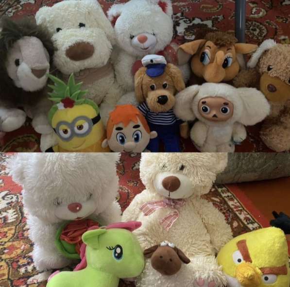 Мягкие игрушки пакетом