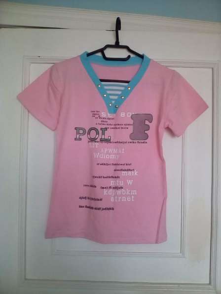 Новая футболка розовая красивая на лето в Самаре