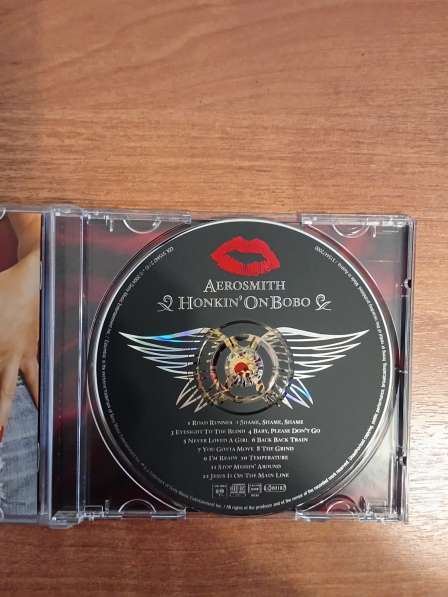 Aerosmith Honkin on bobo оригинал 2004 в Санкт-Петербурге фото 8