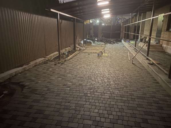 Укладка тротуарной плитки в Краснодаре фото 4