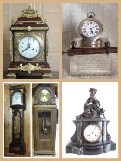 Старинные часы, мебель, керамика антик